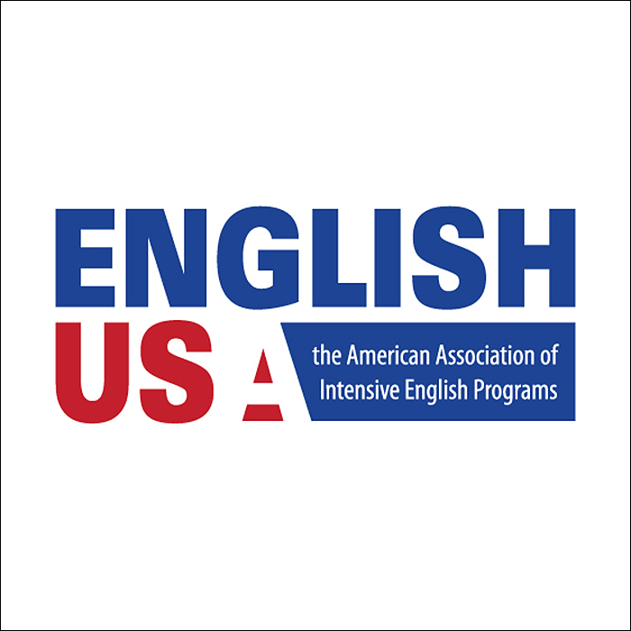 English USA: The American Association of Intensive English Programs logo
