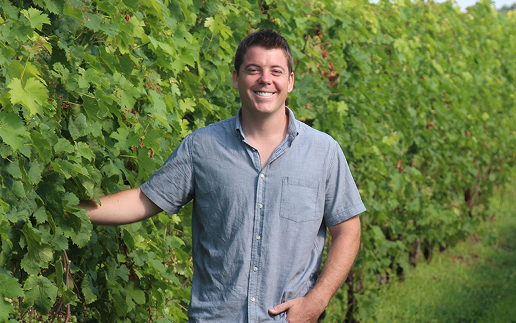 Drew Baker at Old Westminster Winery