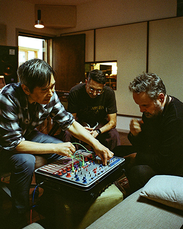 Jason Rigby, Pete Min, and Mark Guiliana