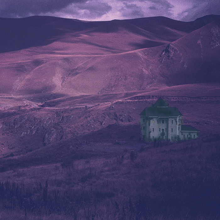 A cottage in the desolate English countryside