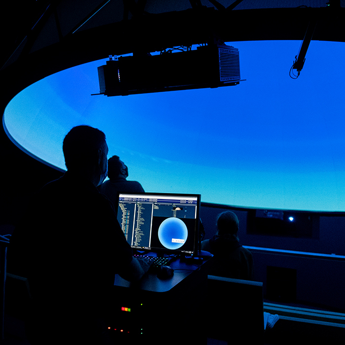 planetarium control panel