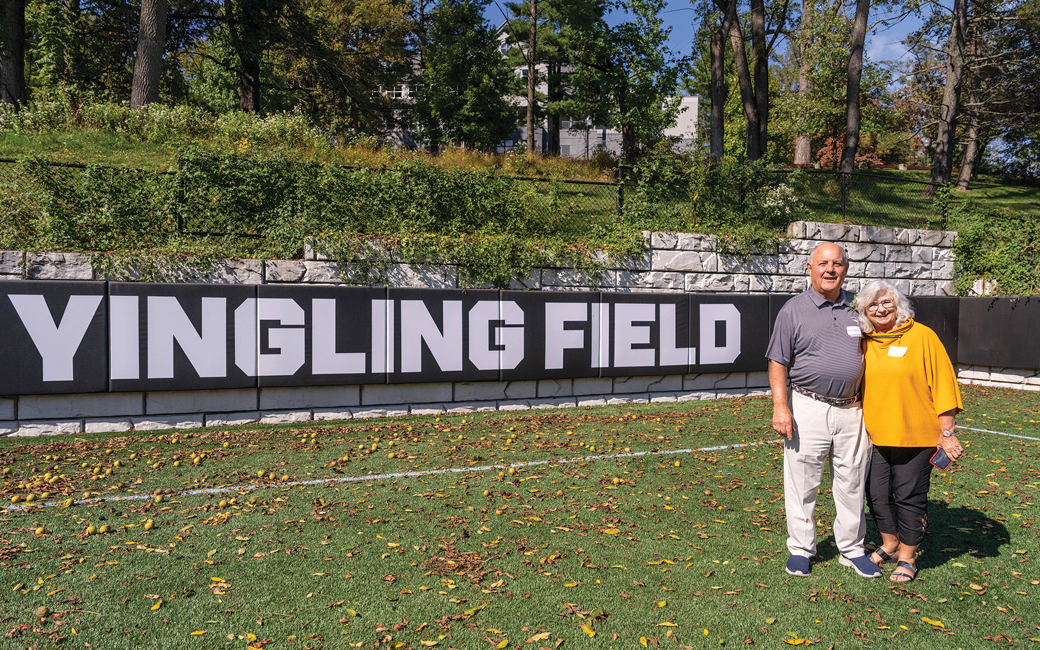 The Yinglings on the field named after John