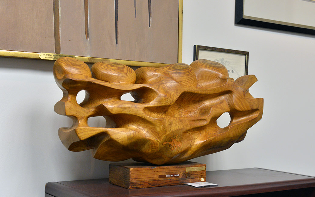 Abstract Wood sculpture