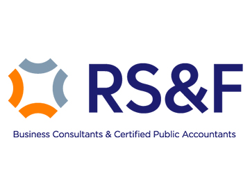 RS&F logo, text reads "RS&F, Business Consultants and Certified Public Accountants"