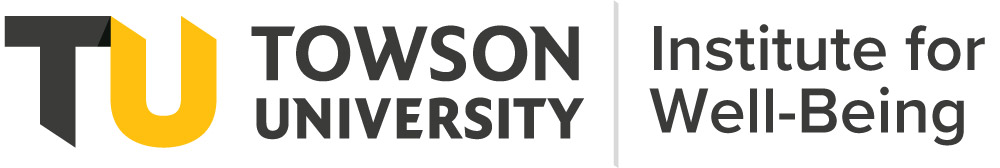 Towson University and Institute for Well-Being logos