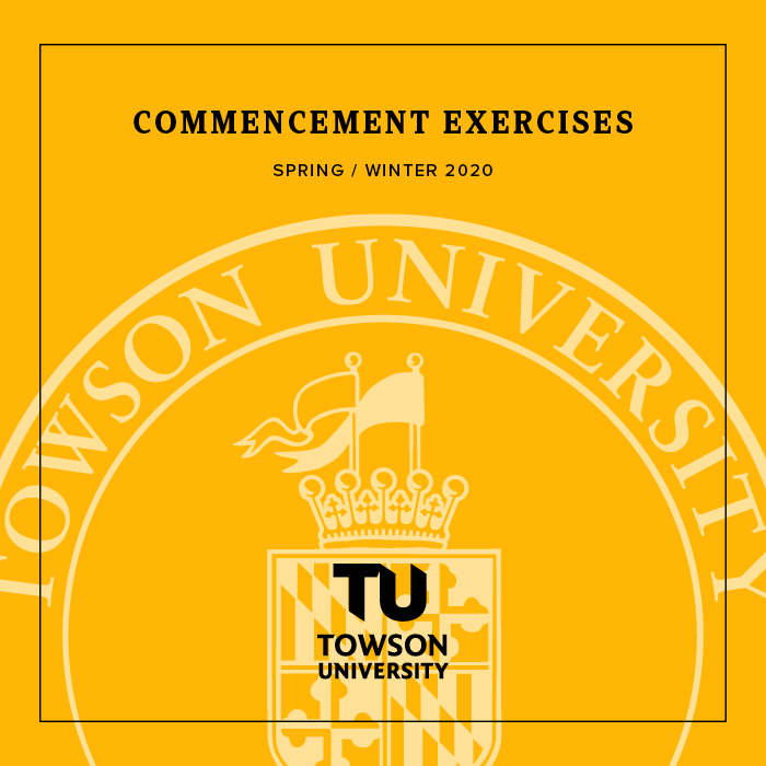 cover of Commencement program