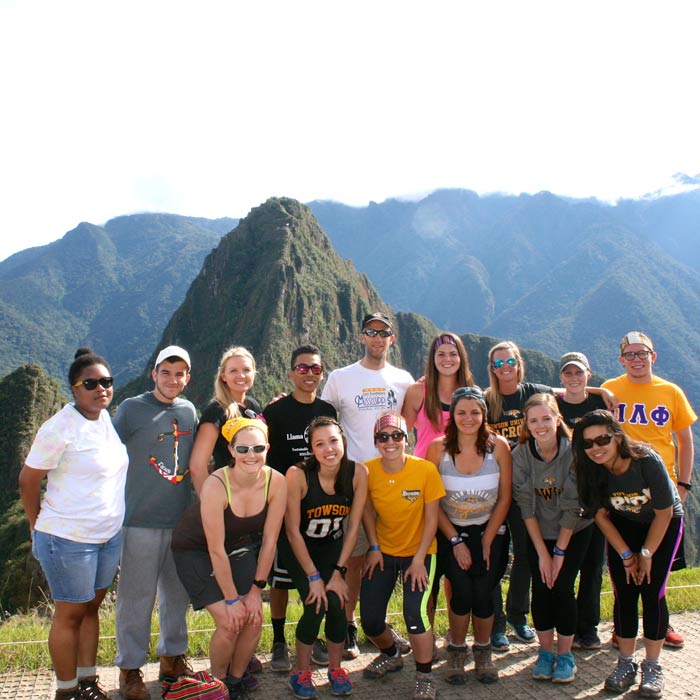 Peru study abroad group