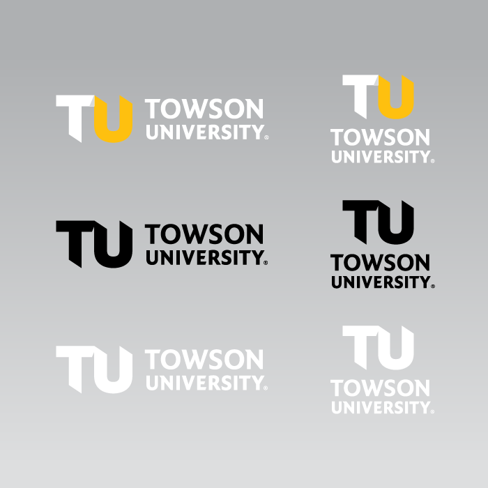 The TU Brand Mark variations