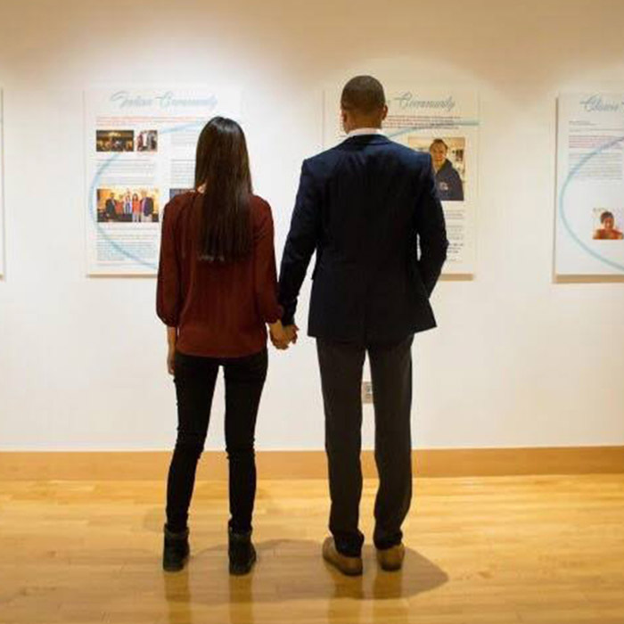 patrons at Asian Arts & Culture Center