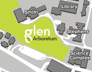 Map of the Glen Arboretum