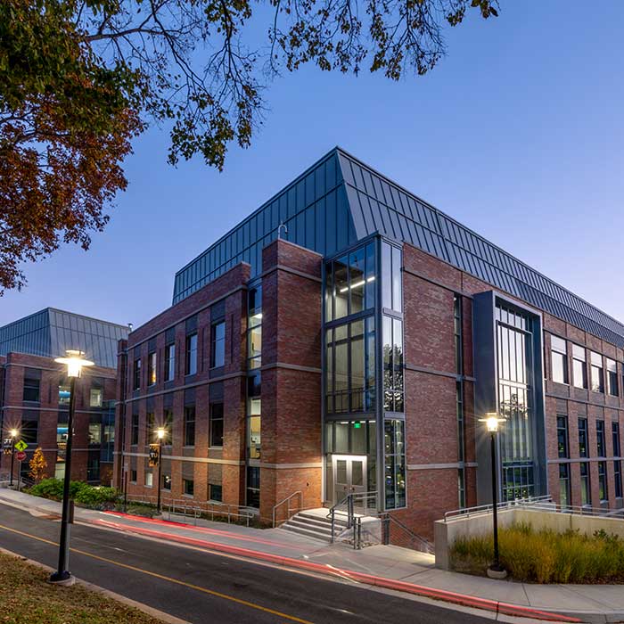 university campus buildings