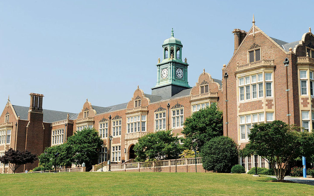 Exterior view of Stephens Hall