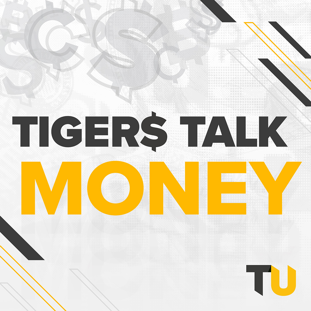 Tigers Talk Money podcast brand mark