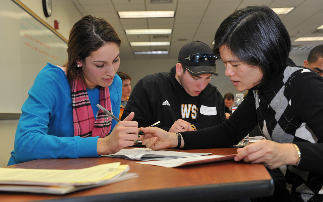 transfer students are advised on academic matters by a faculty member