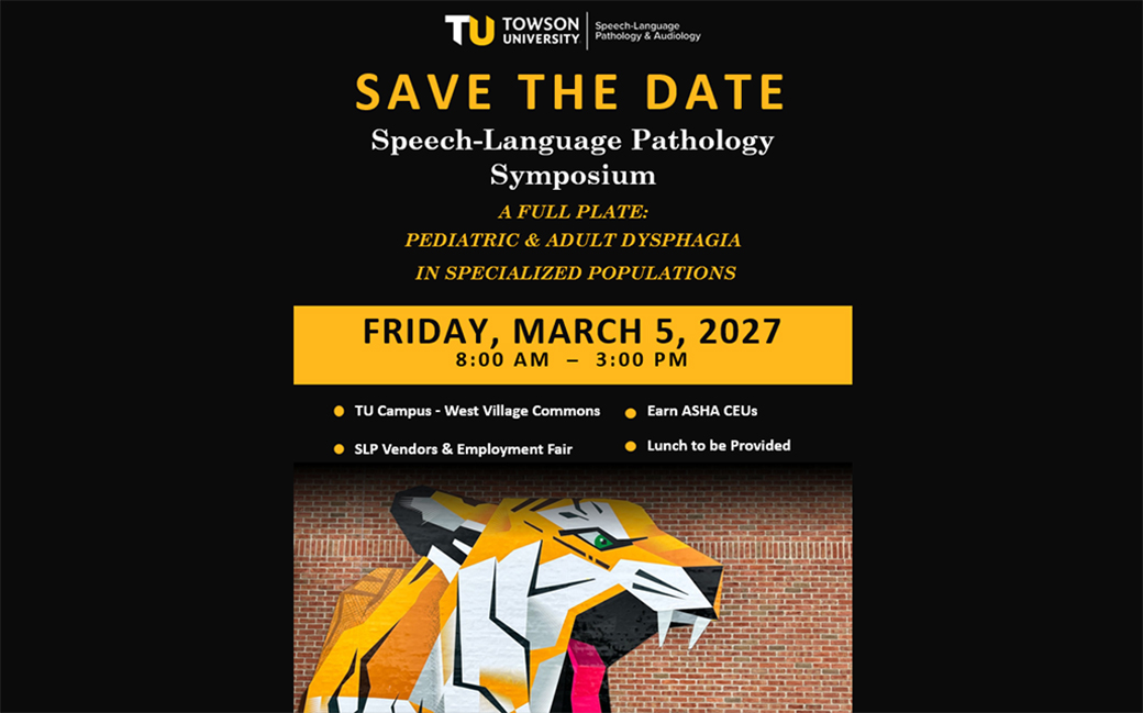 SLP Symposium Save the Date March 5th, 2027