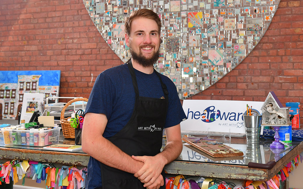 Austin Fillmore at Art With a Heart