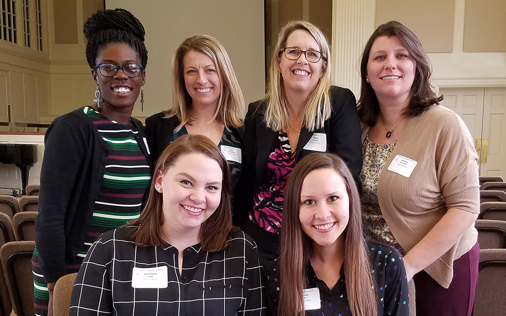 Faculty and students at the annual Mid-Atlantic Council on Family Relationships