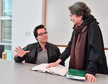 Nathan Williams and Professor Anne Ashbaugh