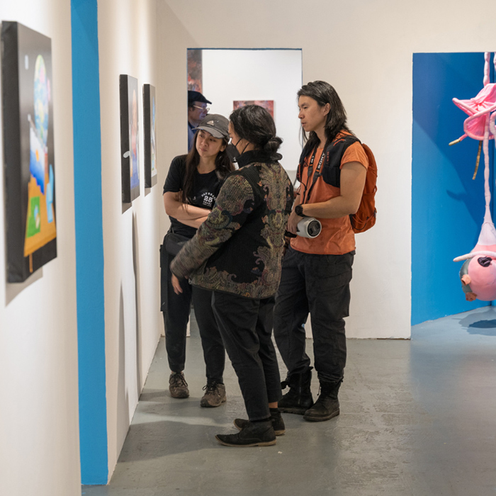 Visitors view the 2025 Asia North Exhibition