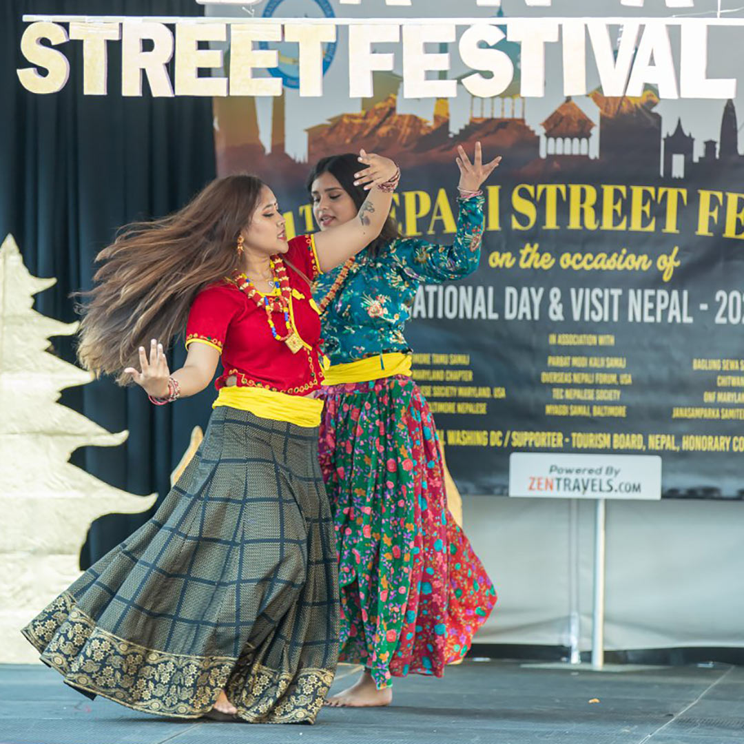Cultural dance, BANA Street Festival 2019