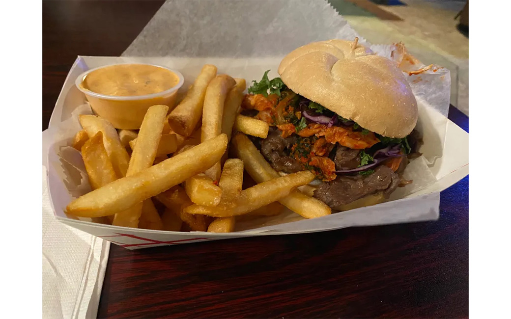 The Crown's bulgogi sandwich