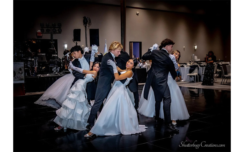 Dancing the cotillion