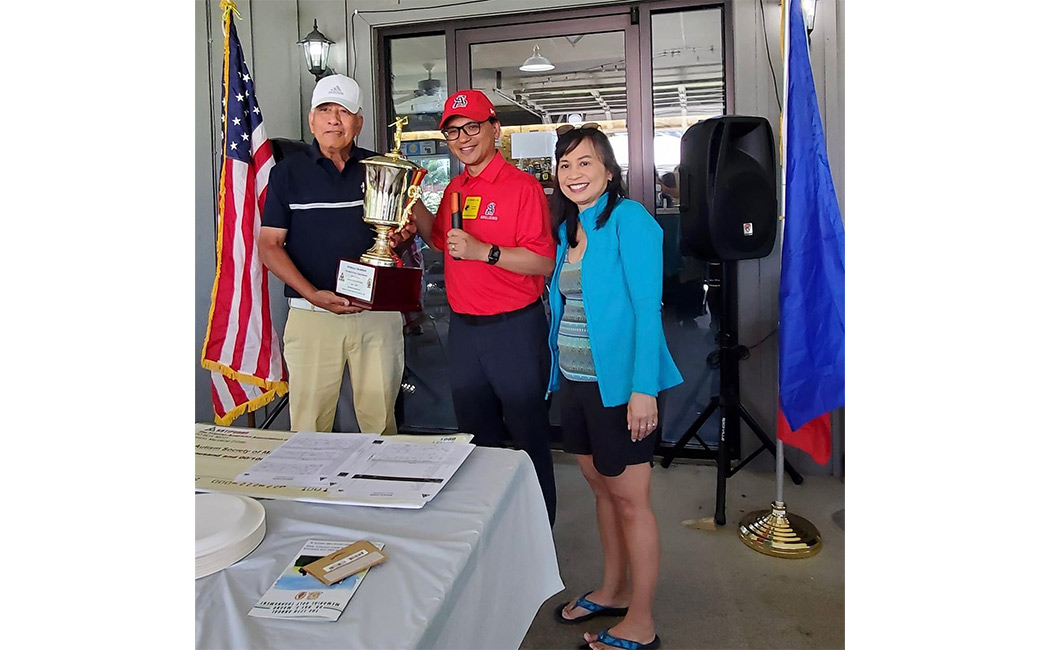 Golf tournament winner