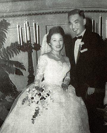Hiroshi and Mineko get married on September 19, 1959 at First Unitarian Church on Charles St., Baltimore. Hiroshi and Mineko get married on September 19, 1959 at First Unitarian Church on Charles St., Baltimore.