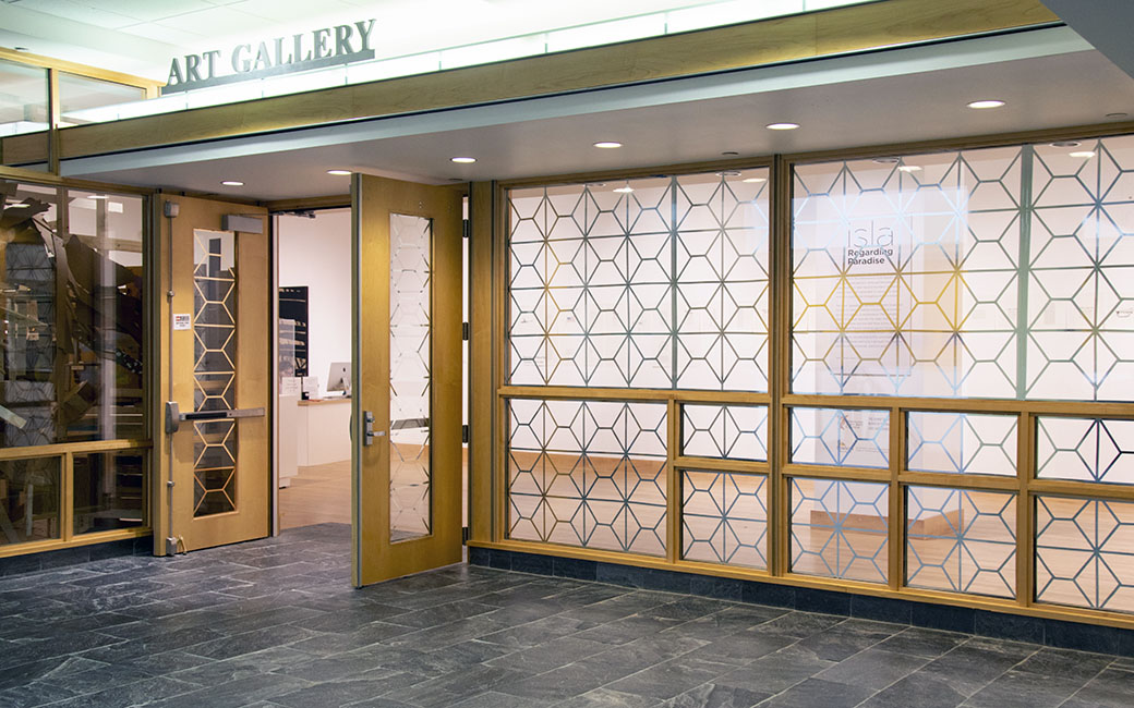 Center for the Arts Gallery entrance, Regarding Paradise