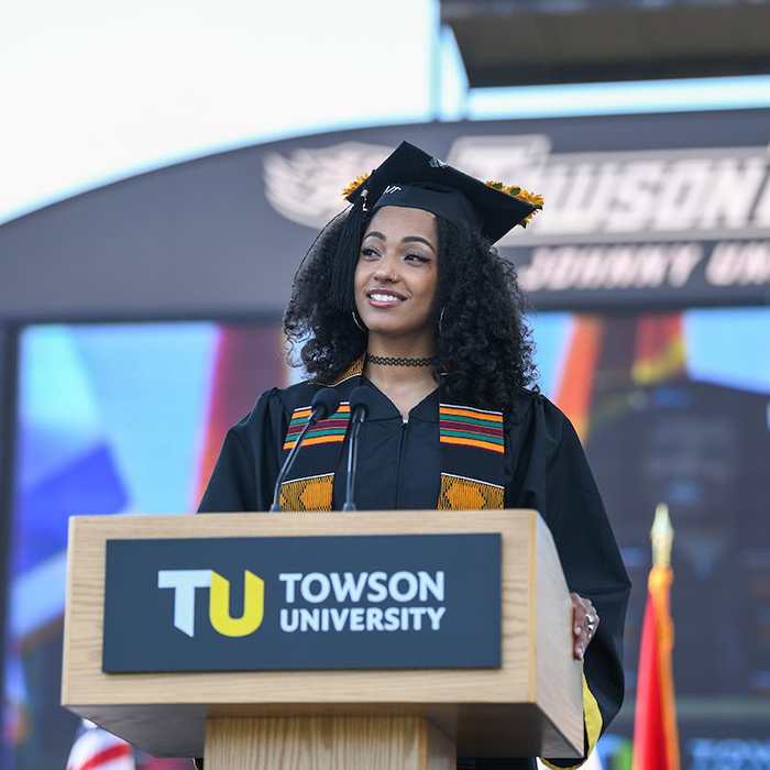 Kendra at Commencement