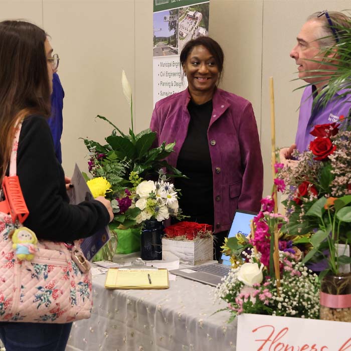 Booth at the 2026 vendor fair