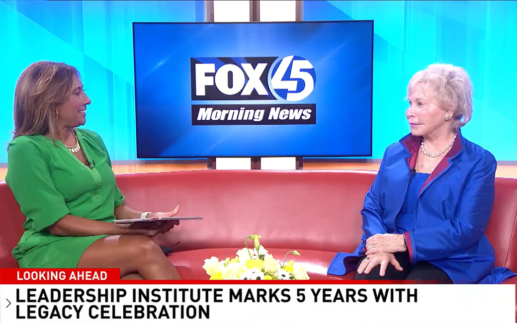 patrice sanders and nancy grasmick on air at fox 45