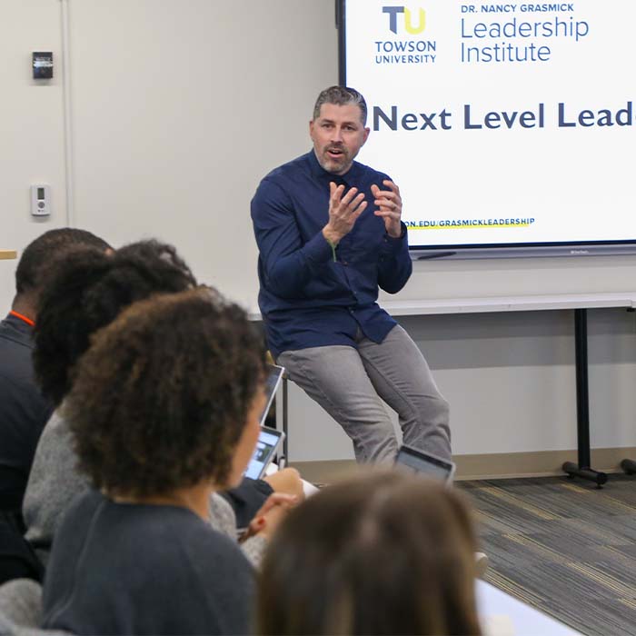 Next Level Leaders session