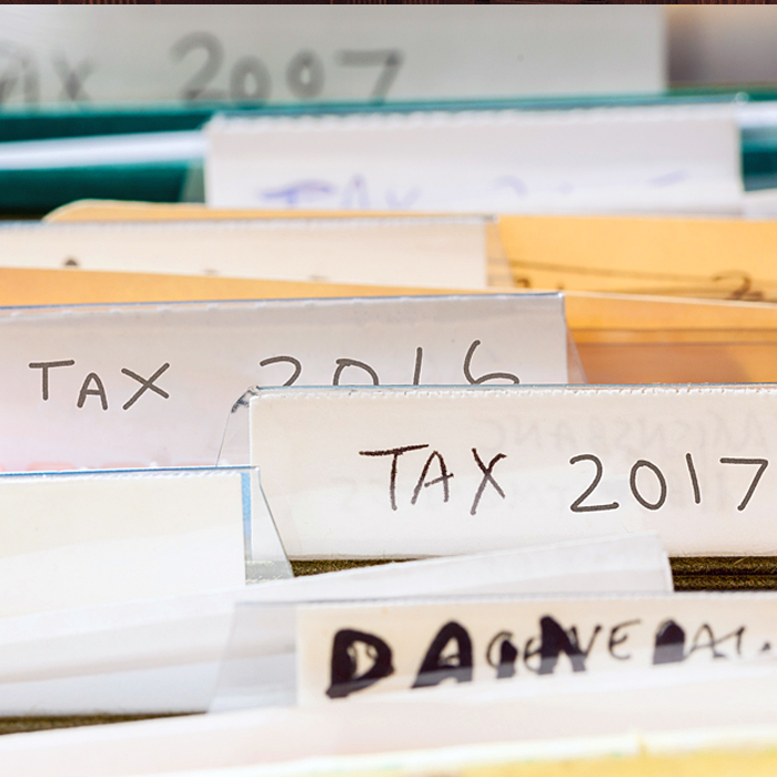 Tax folders 