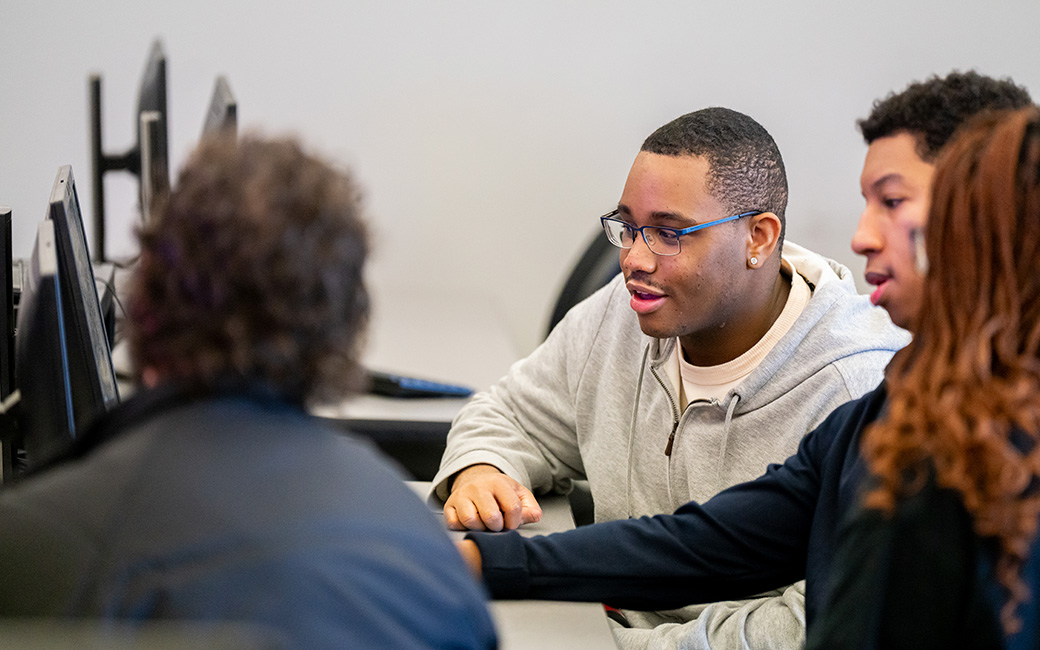 TU student researchers