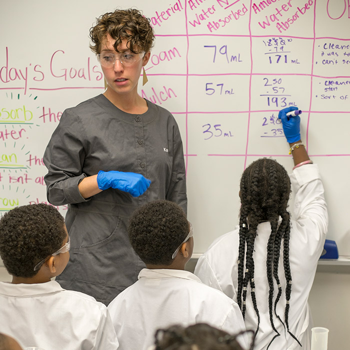 Students in Lab