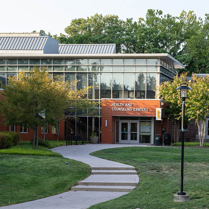 Exterior shot of the counseling center