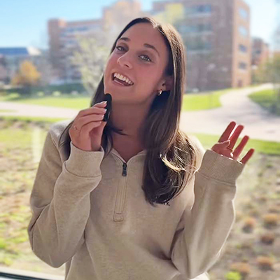 TU Instagram reporter