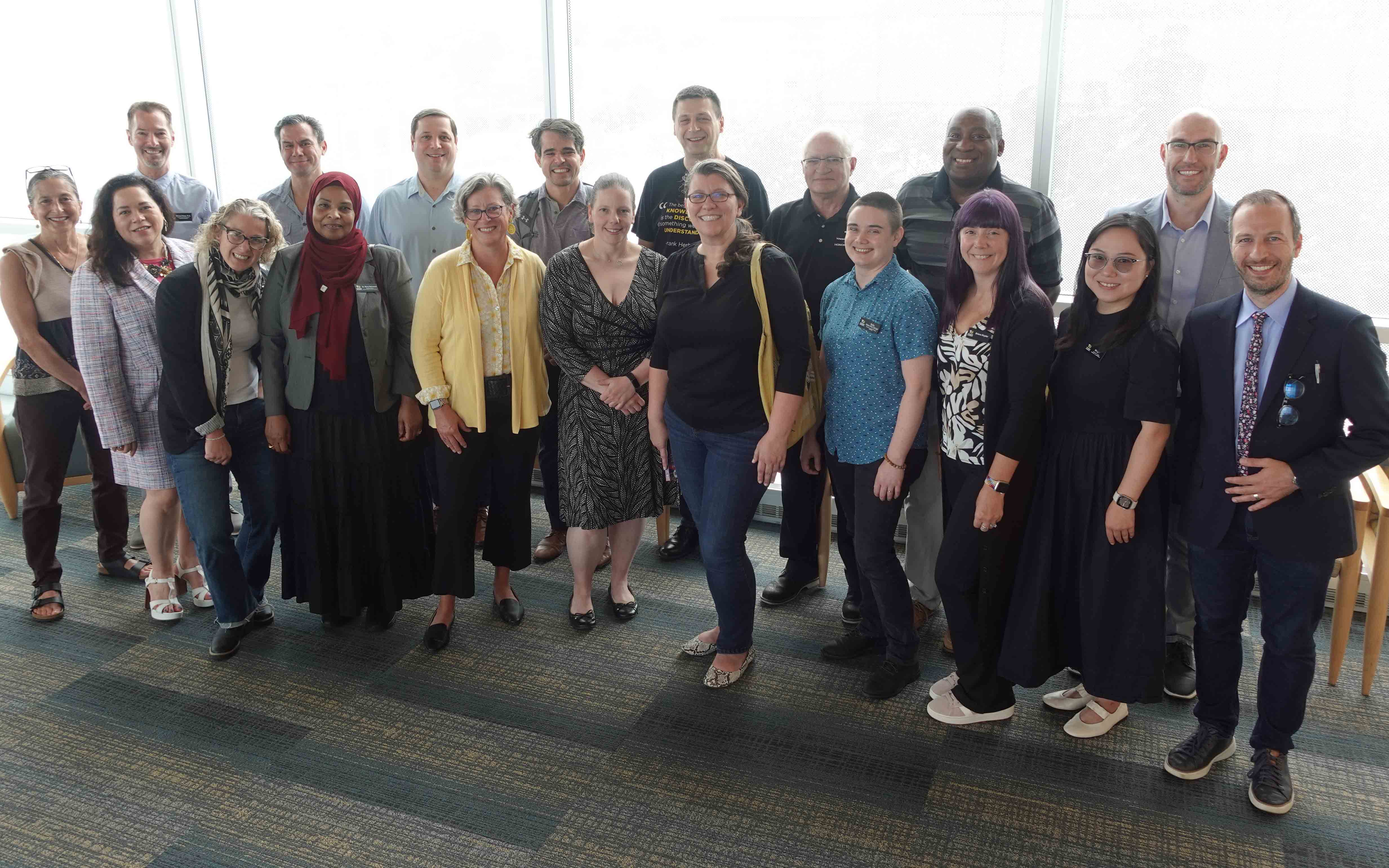 Honors Faculty assembled at Honors Orientation