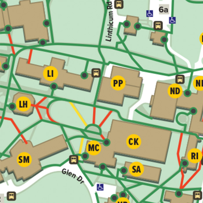 Map of University
