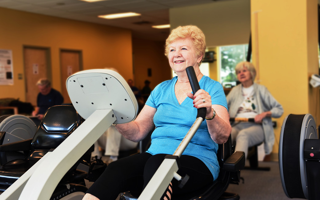 Diane Carroll, a Wellness Center member