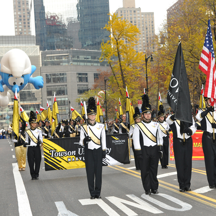 TU Marching Band in Macy's Thanksgiving Day Parade
