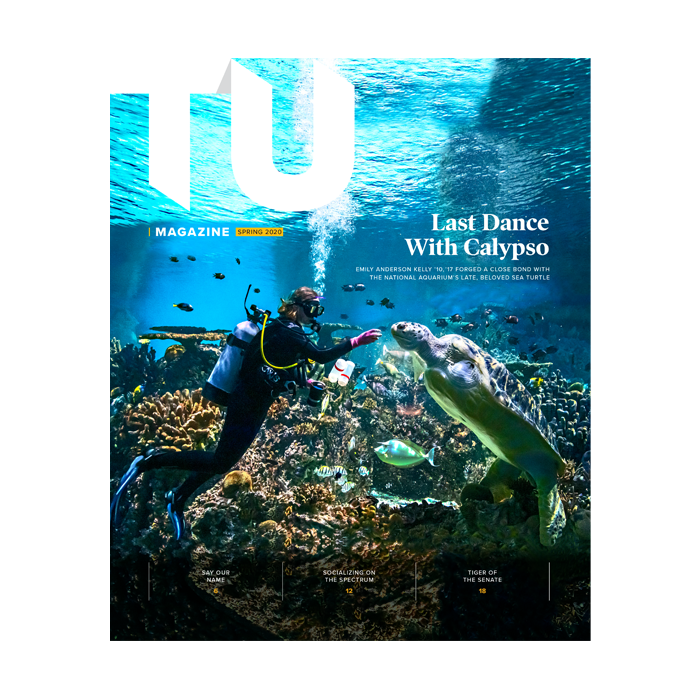 Spring 2020 TU Magazine cover