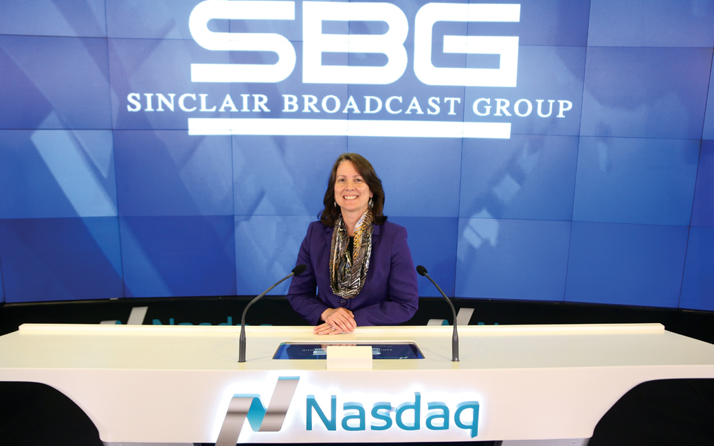 Lucy Motsay Rutishauser at the NASDAQ