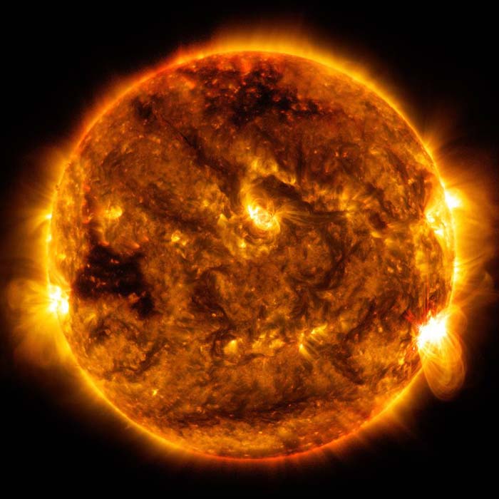 Photo of the sun (NASA)