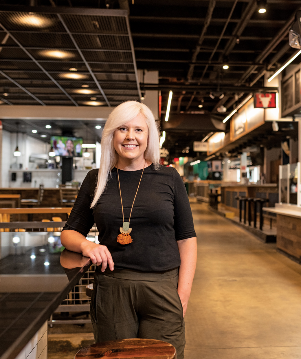 Candice Coolahan at Cross Street Market