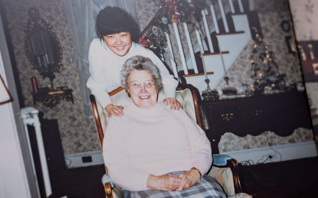 Esther Lim and Herbert's mother, Dora. 