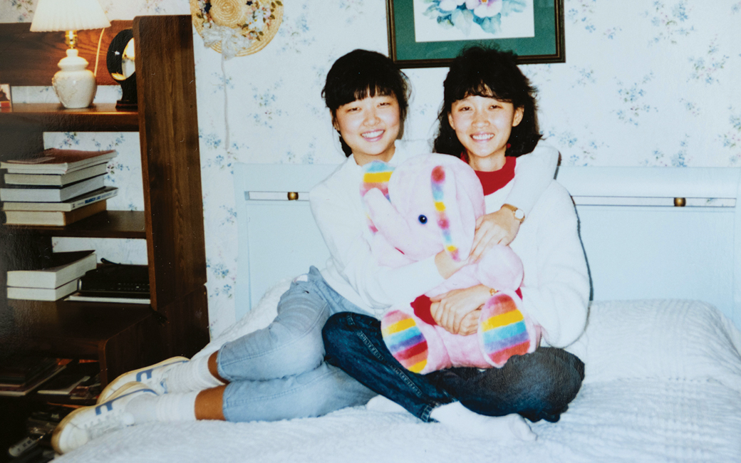 Esther Lim and her sister Mary