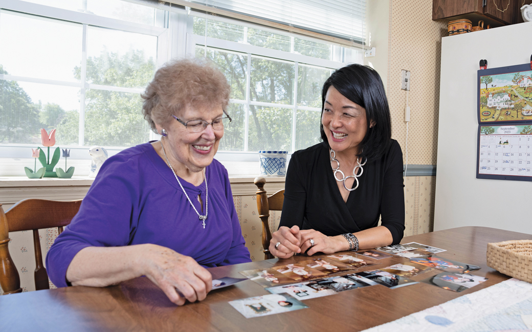 Jean Herbert (left) and Esther Lim (right)