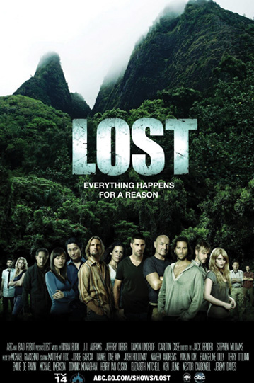 promotional poster for the Lost TV series